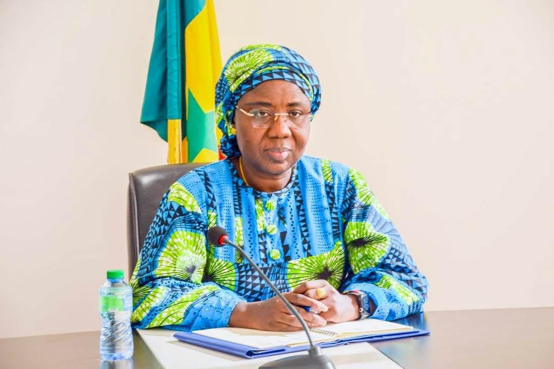 Ministre de la pêche Fatou DIOUF